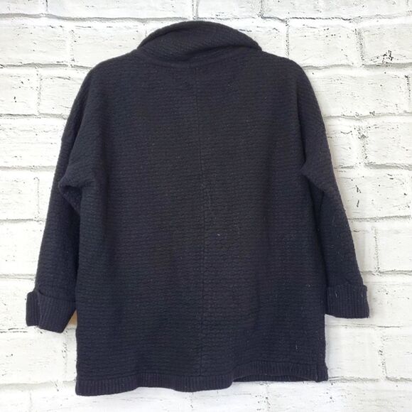 Duffy chunky snap button jacket wool blend medium black - Picture 7 of 7